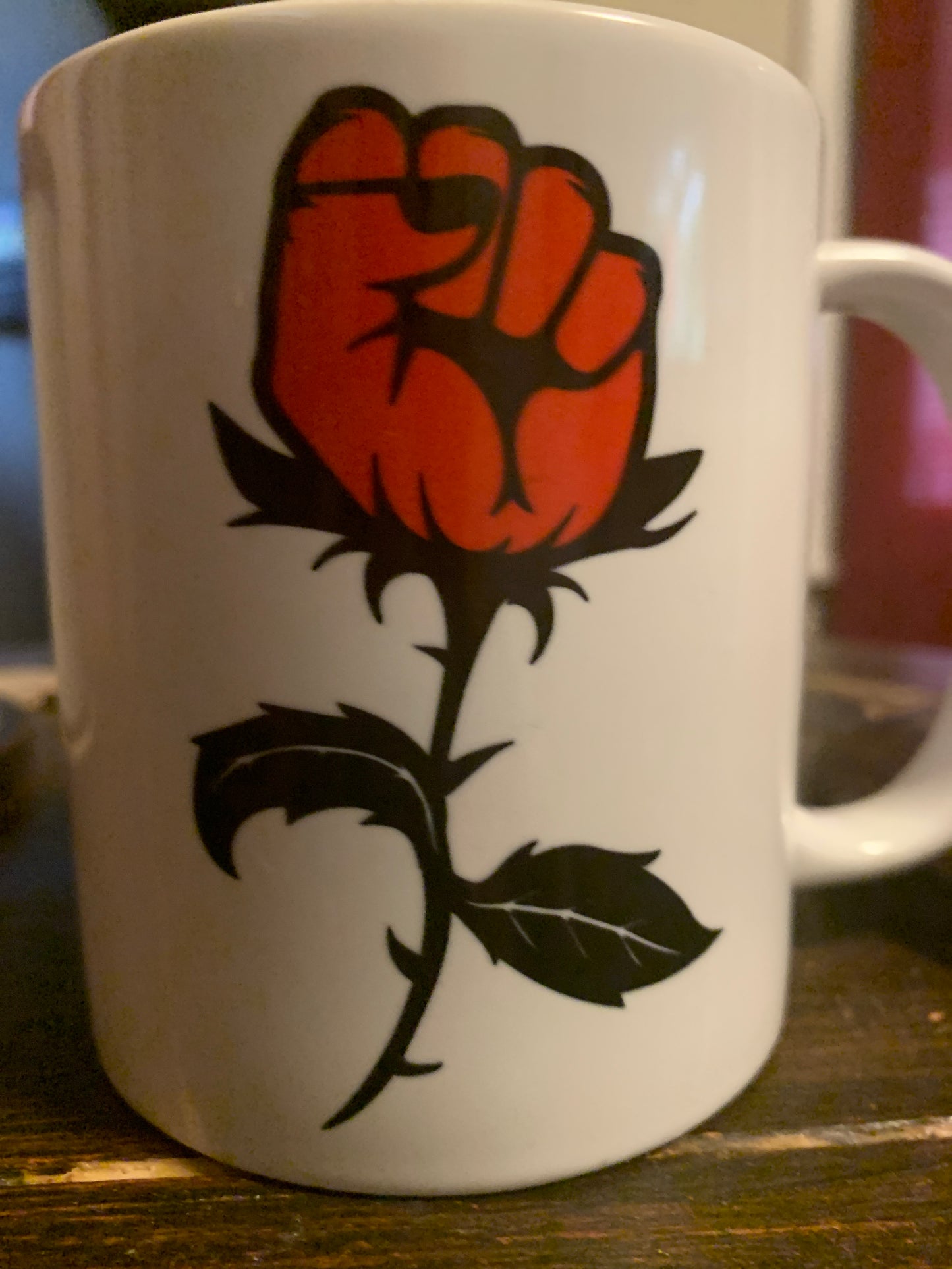 RoseFist Coffee Mug