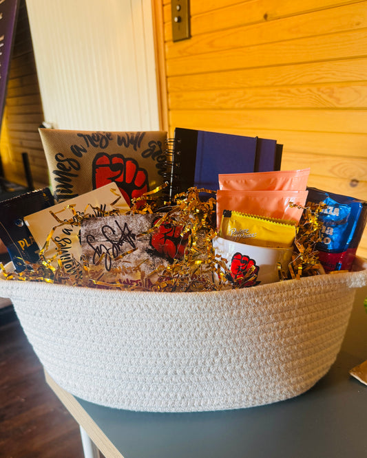 Sometimes A Rose Self-Care Basket